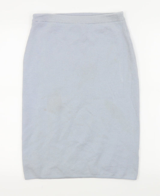 Elegance Womens Blue   Straight & Pencil Skirt Size 12