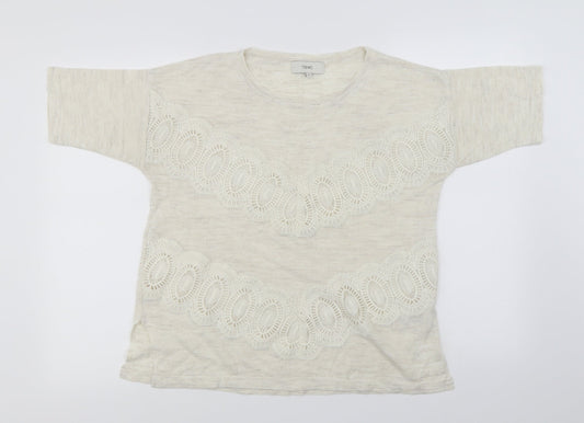 NEXT  Womens Ivory   Pullover Jumper Size 14