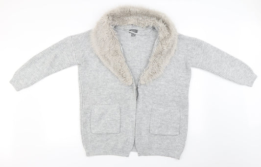 Primark  Womens Grey   Cardigan Jumper Size M