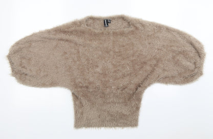 Preloved Izabel  Womens Brown   Pullover Jumper Size 14 - Front