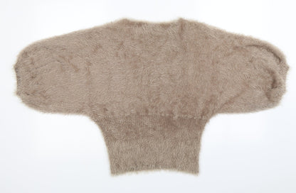 Preloved Izabel  Womens Brown   Pullover Jumper Size 14 - Back