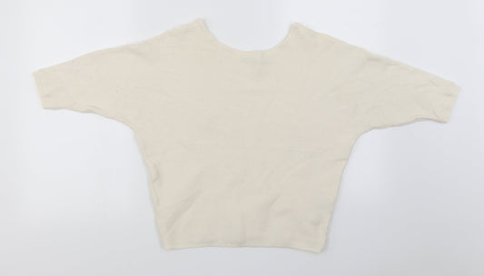 George Womens Ivory   Pullover Jumper Size S