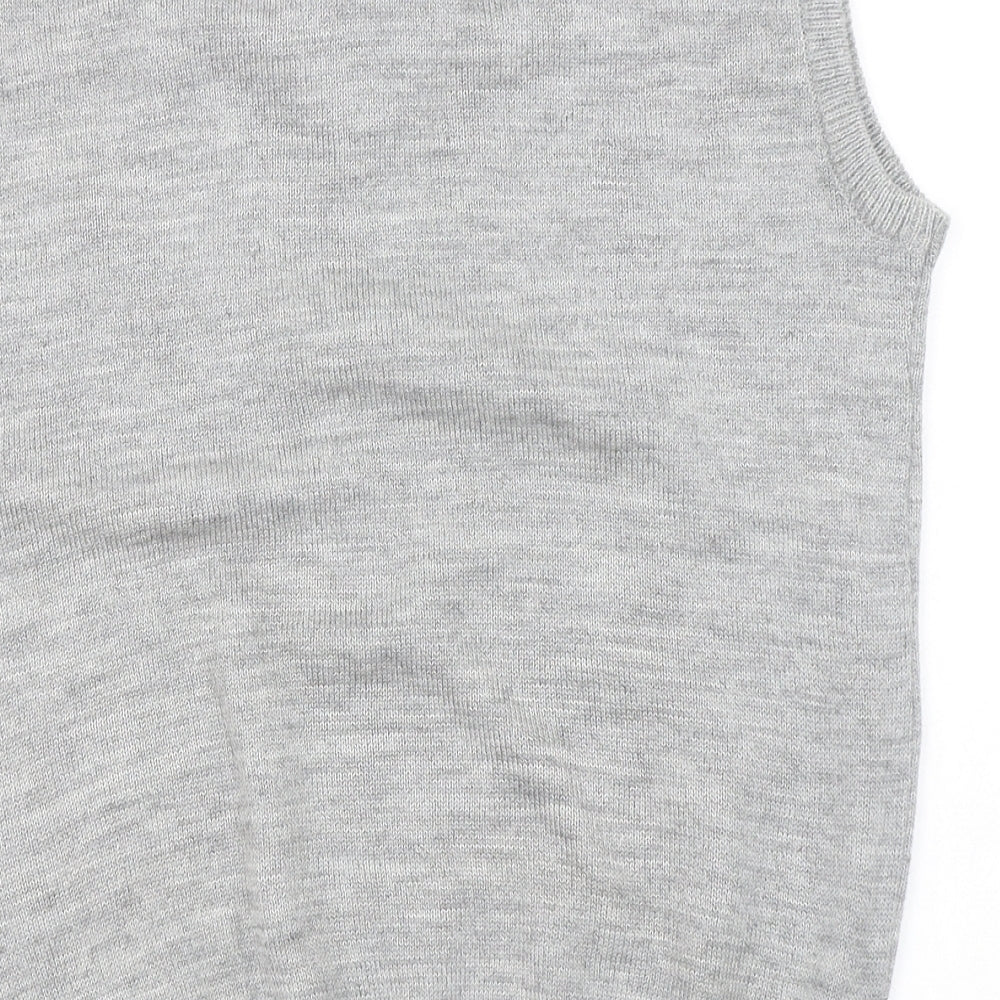 Preworn Mens Grey   Vest Jumper Size M