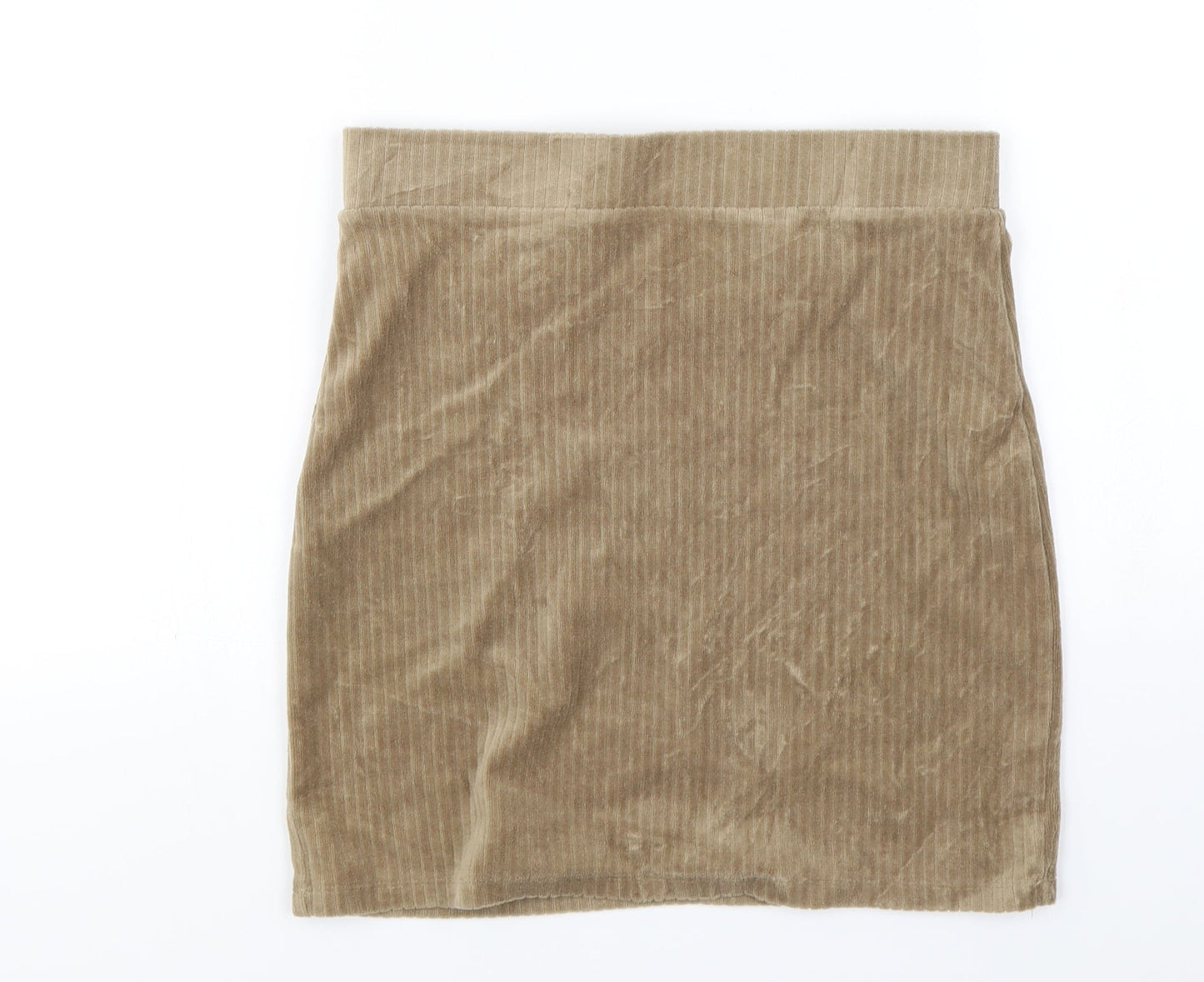 Monki  Womens Beige   A-Line Skirt Size S
