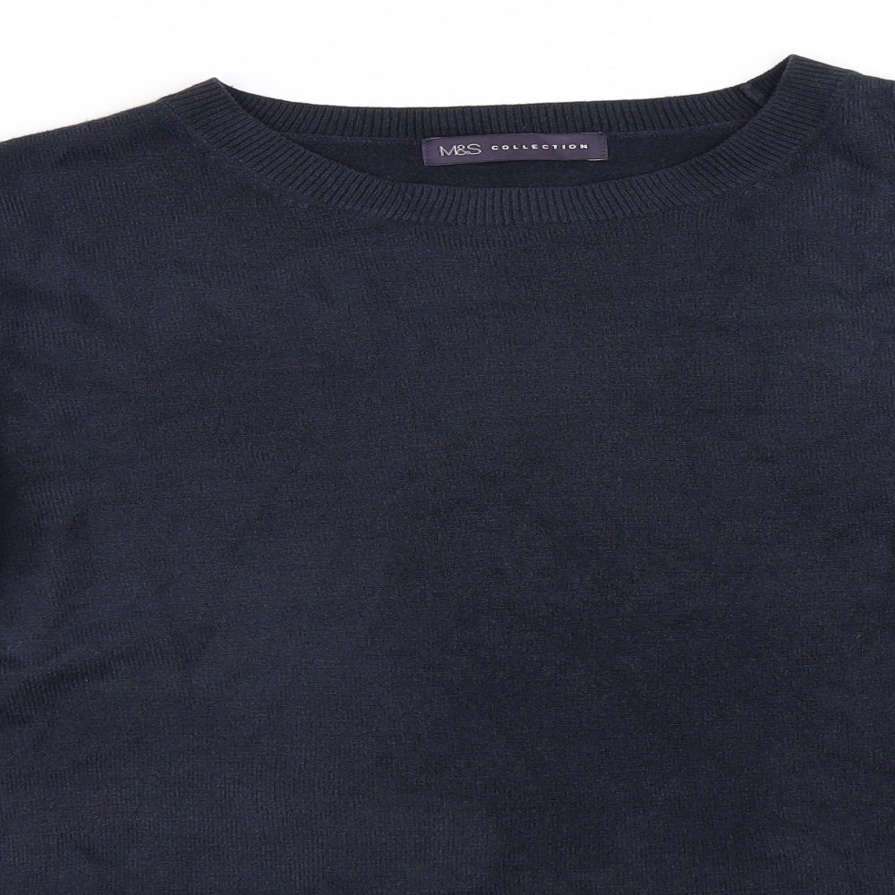 Marks and Spencer Womens Blue   Pullover Jumper Size 16