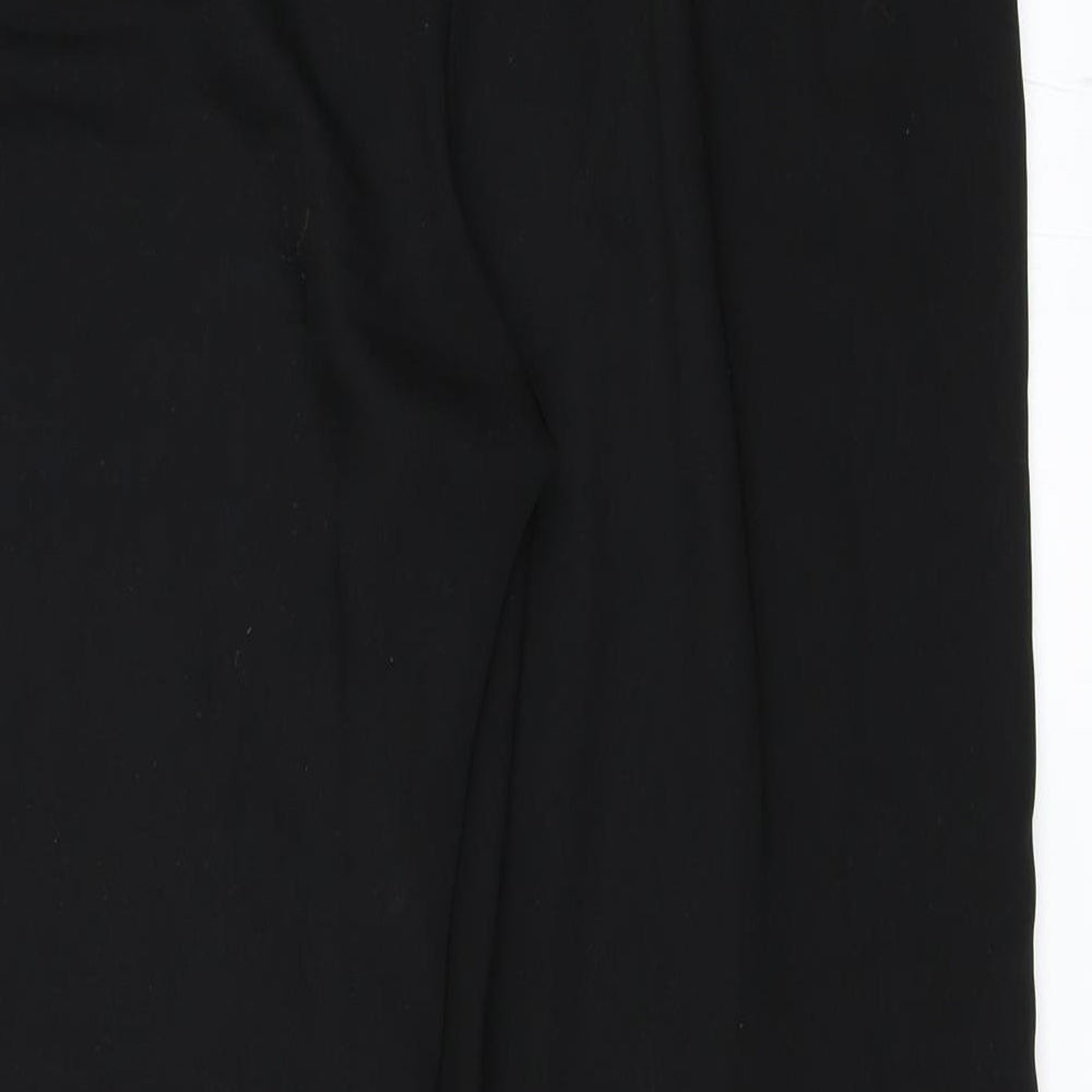H&M Womens Black   Trousers  Size 40 L25.5 in