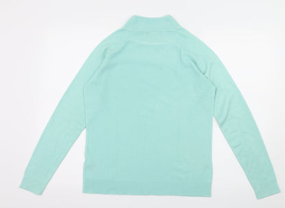 Preloved Atmosphere Womens Blue  Knit Pullover Jumper Size 12 - Back