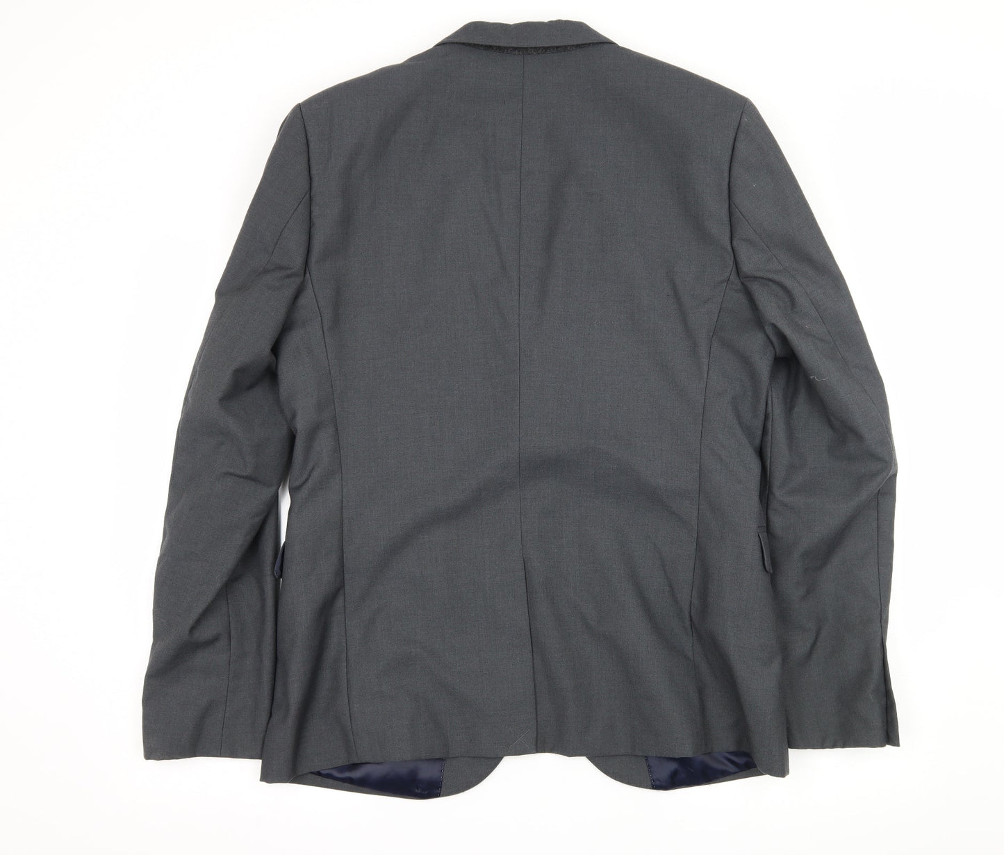 Topman Mens Grey   Jacket Suit Jacket Size L
