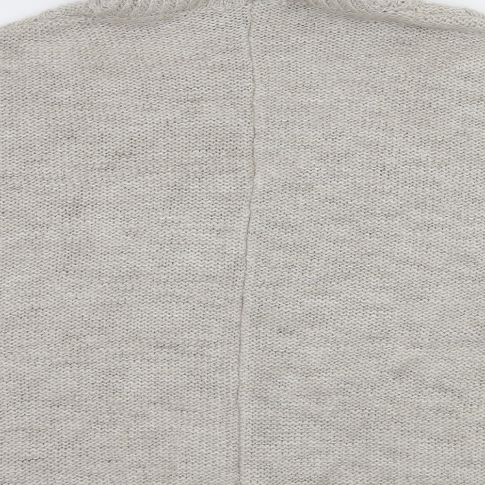 George Womens Grey  Knit Pullover Jumper Size M