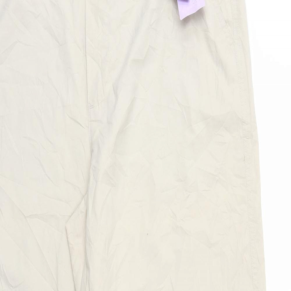 Marks and Spencer Womens Beige   Trousers  Size 20 L29 in