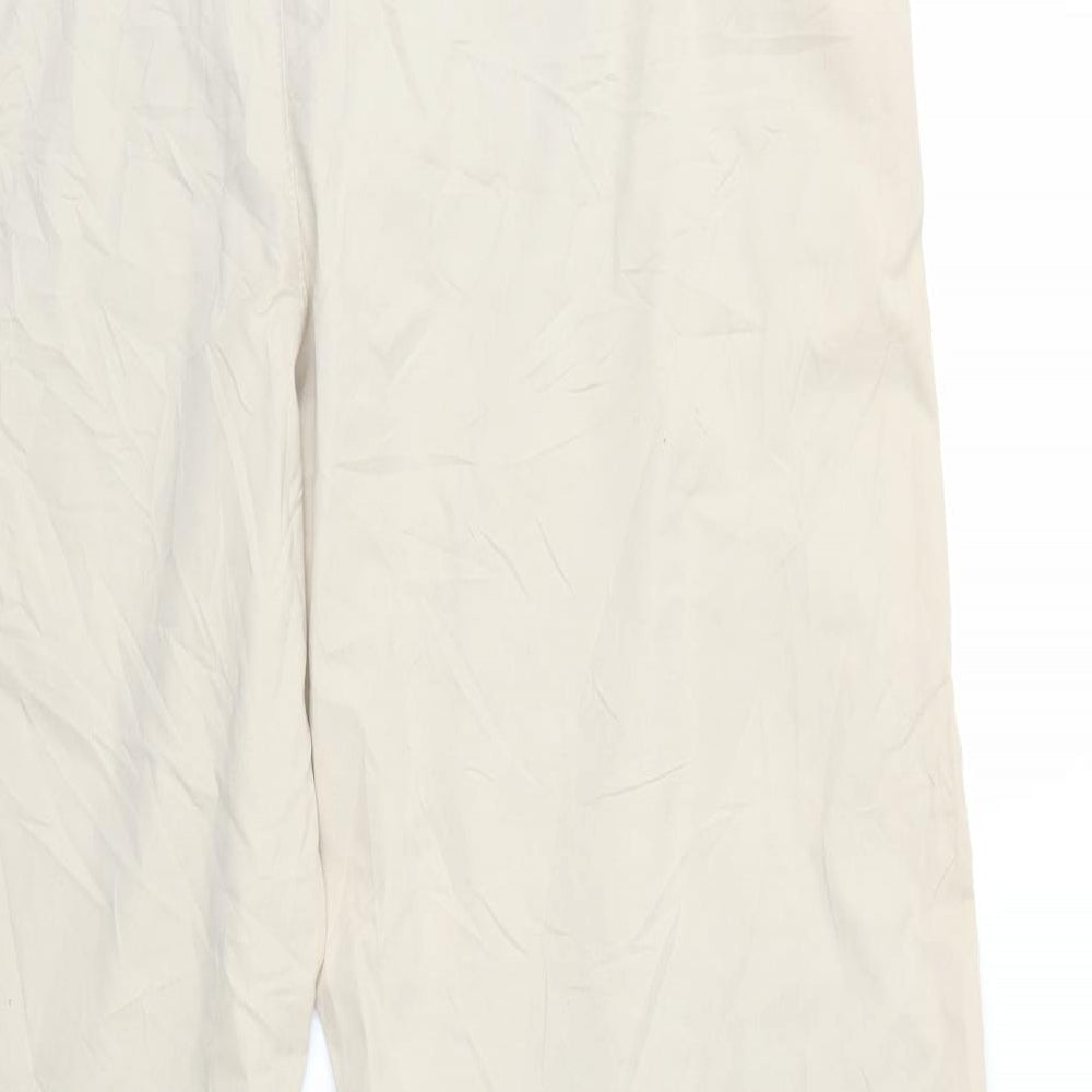 Marks and Spencer Womens Beige   Trousers  Size 20 L29 in