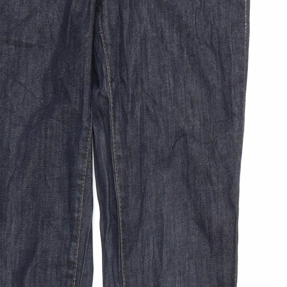 VERO MODA Womens Blue  Denim Straight Jeans Size 30 in L32 in