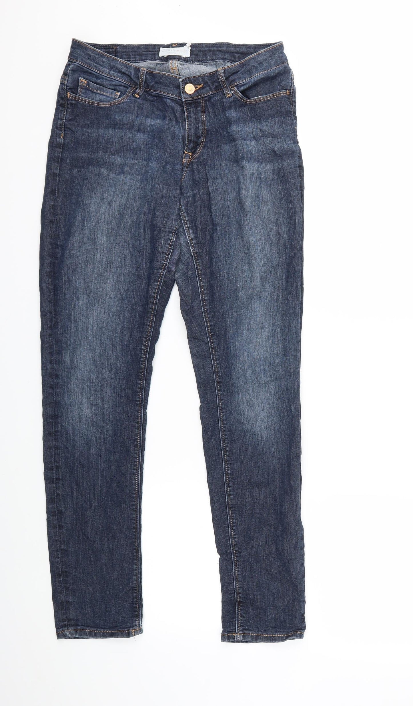 Preworn Mens Blue  Denim Straight Jeans Size 30 in L29 in