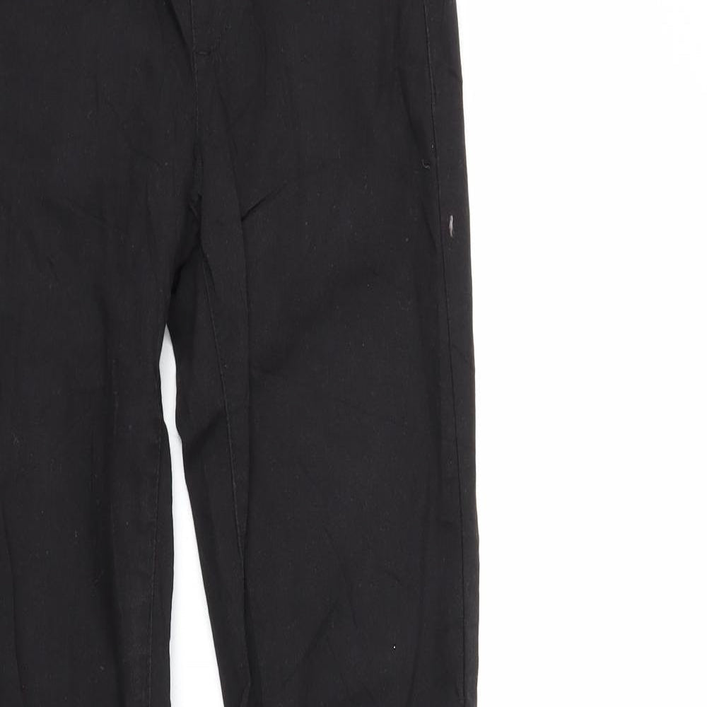 Denim & Co. Womens Black  Denim Skinny Jeans Size 6 L30 in