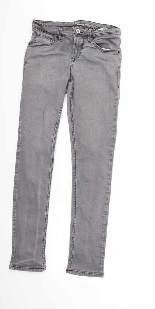 TOM TAILOR Mens Grey  Denim Skinny Jeans Size 29 in L32 in