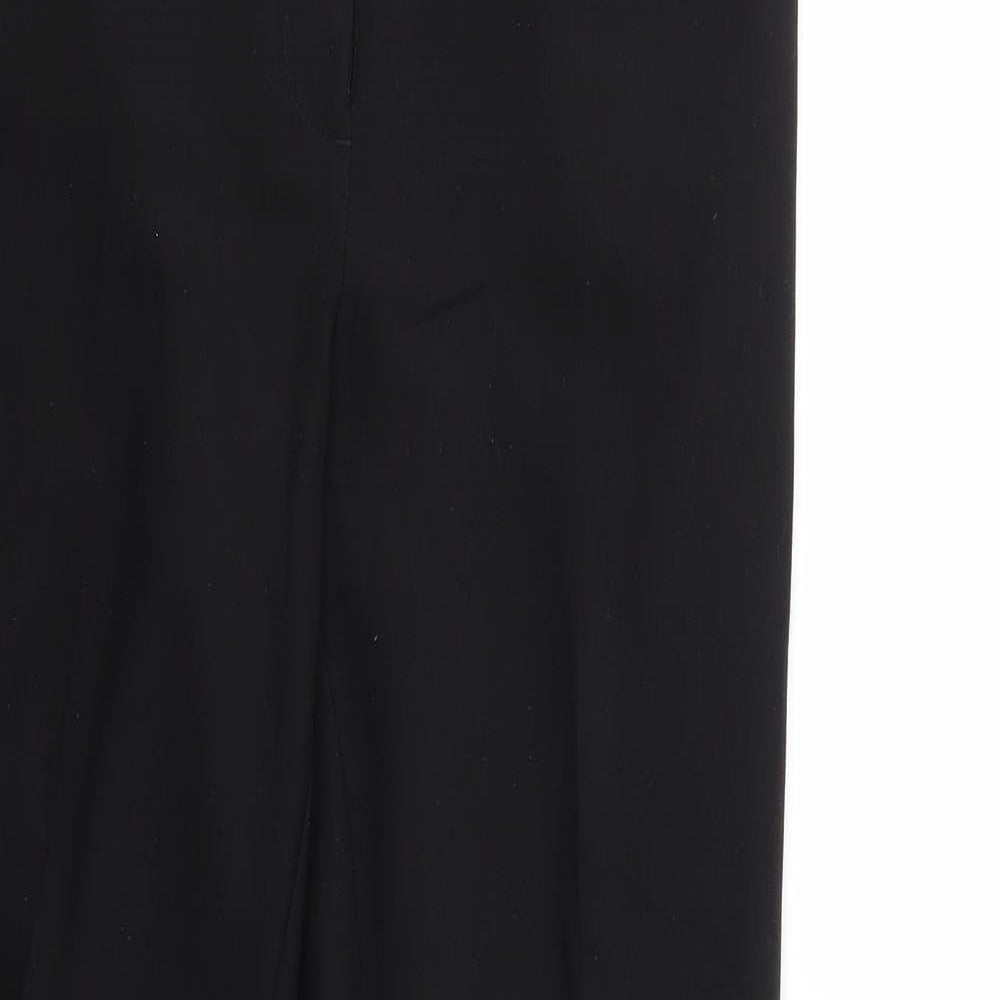 F&F Womens Black   Trousers  Size 10 L26 in