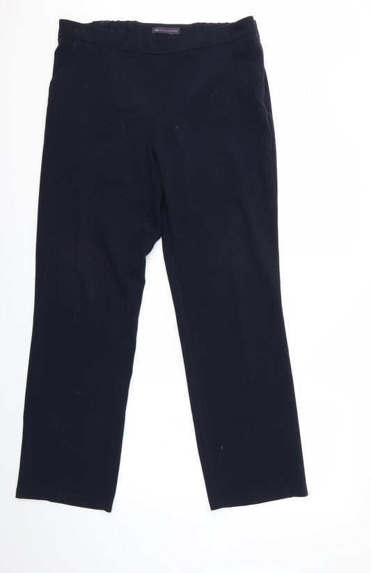 Marks and Spencer Womens Blue   Trousers  Size 16 L30 in