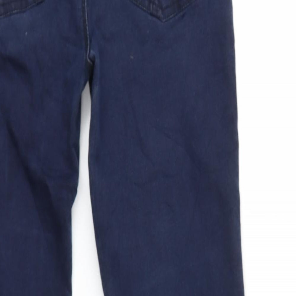 Preworn Womens Blue  Denim Skinny Jeans Size 10 L27 in