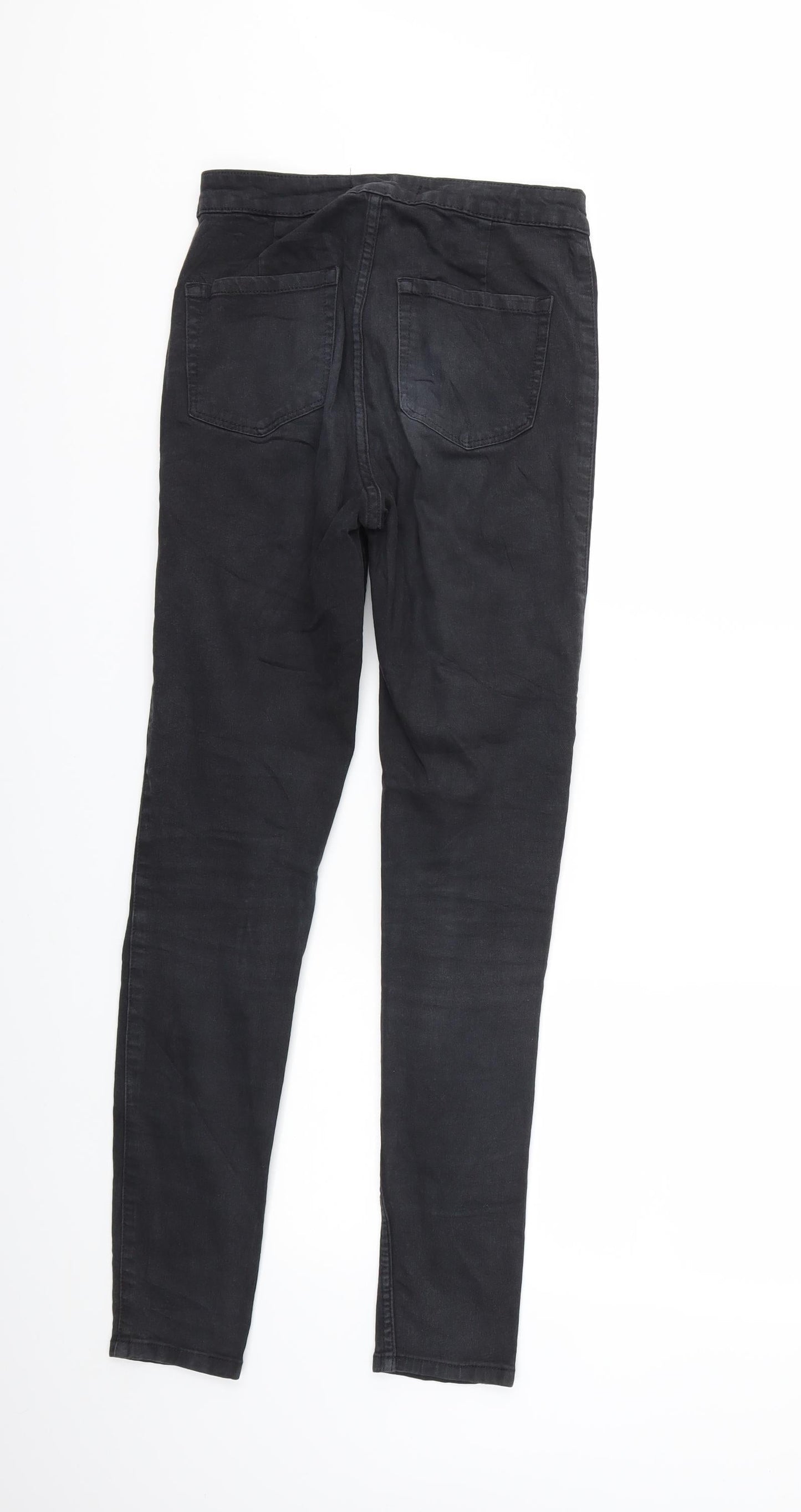 Sinsay Womens Black  Denim Skinny Jeans Size S L28 in