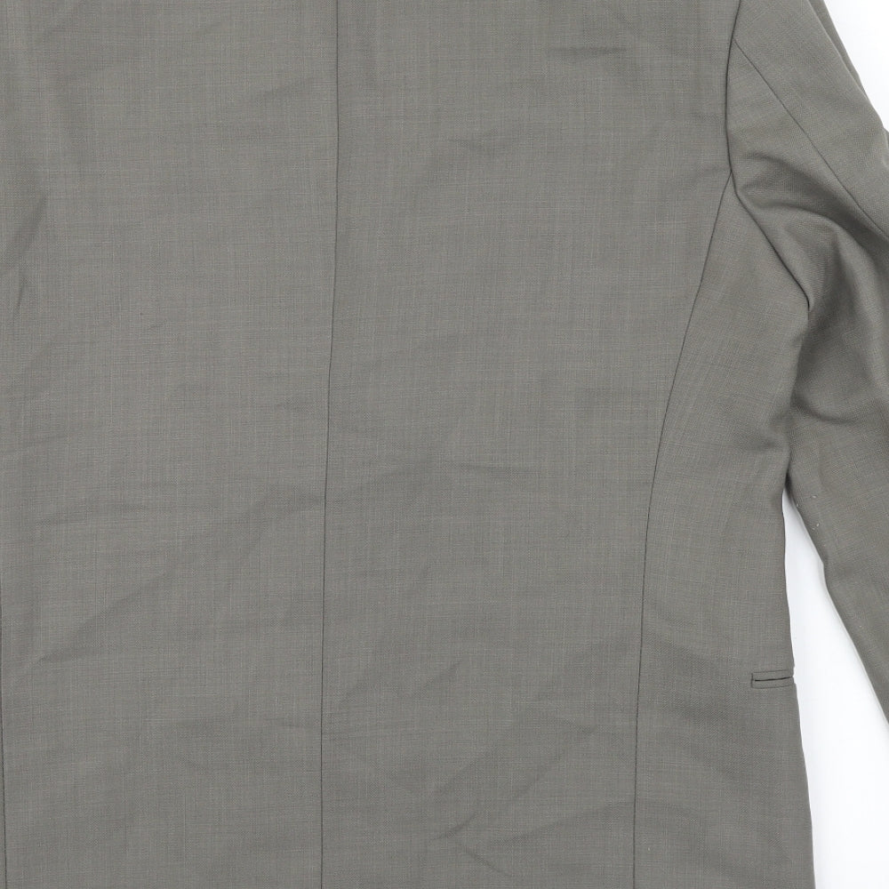 M&S Mens Grey   Jacket  Size 36  - false pockets