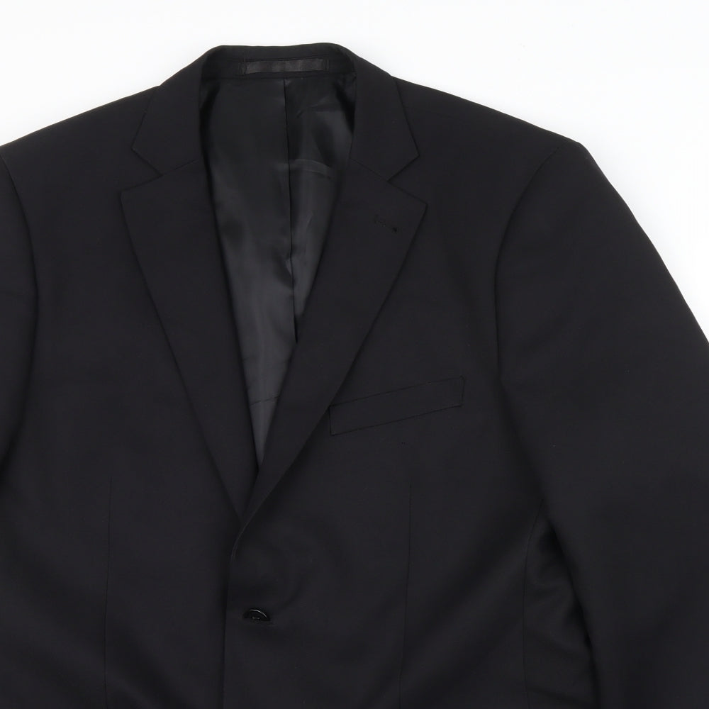 cedarwood Mens Black   Jacket Blazer Size L