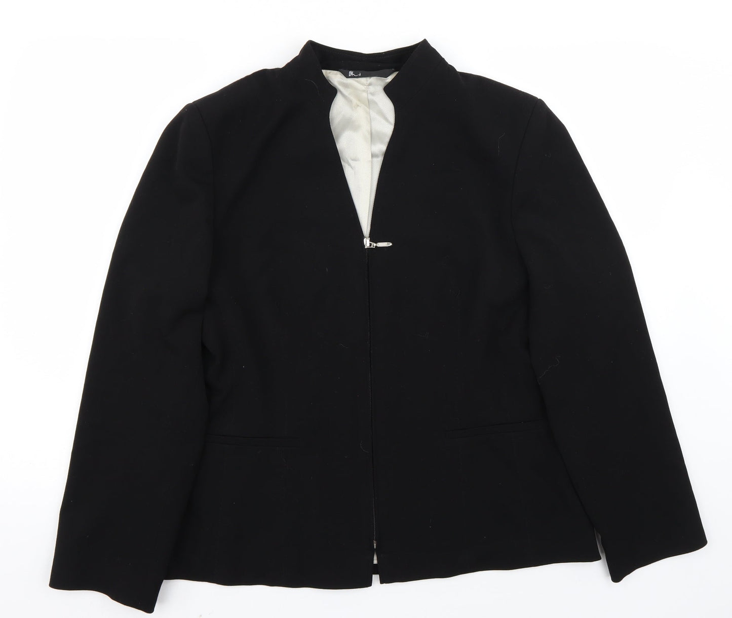 BHS Womens Black   Jacket Coat Size 16