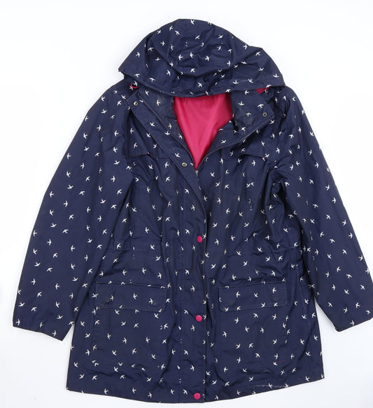 Bonmarché Womens Blue   Jacket Coat Size M