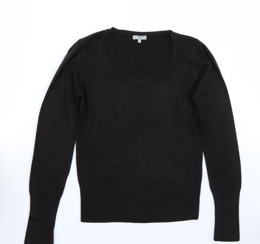 Per Una Womens Black   Pullover Jumper Size 10