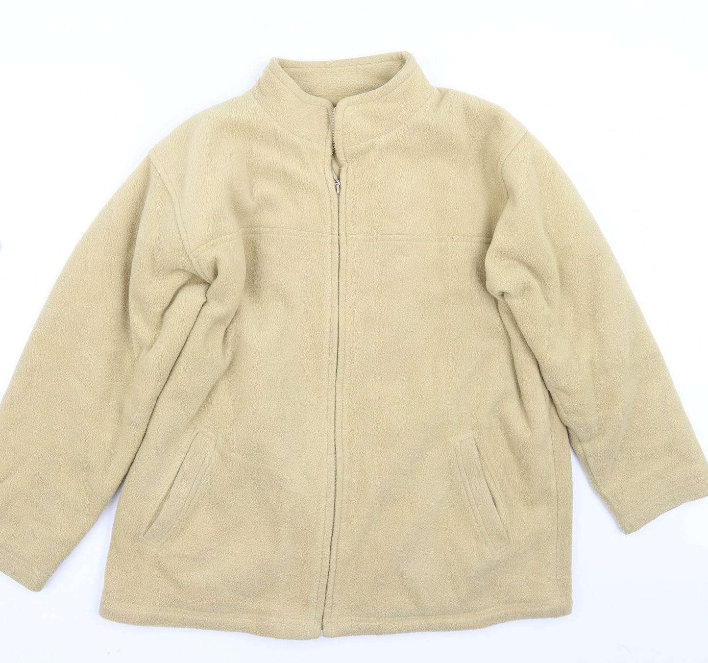EWM Womens Beige   Jacket Coat Size L