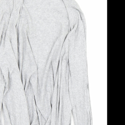 Preloved TU Womens Grey   Cardigan Jumper Size 12 - Detail