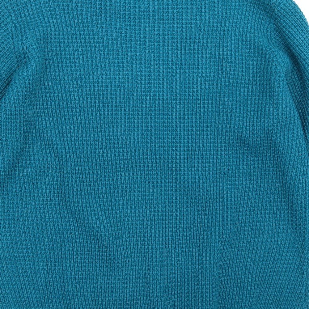 Isle Womens Blue   Pullover Jumper Size L