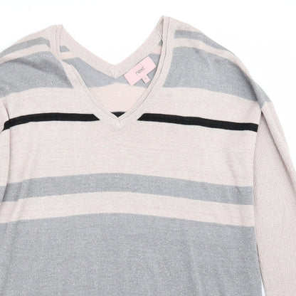 Preloved NEXT Womens Pink   Pullover Jumper Size 14 - Detail