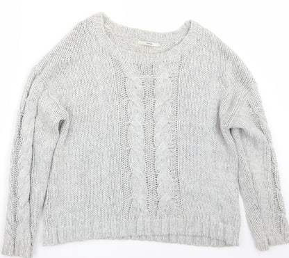 Preloved George Womens Grey   Pullover Jumper Size 16 - Front