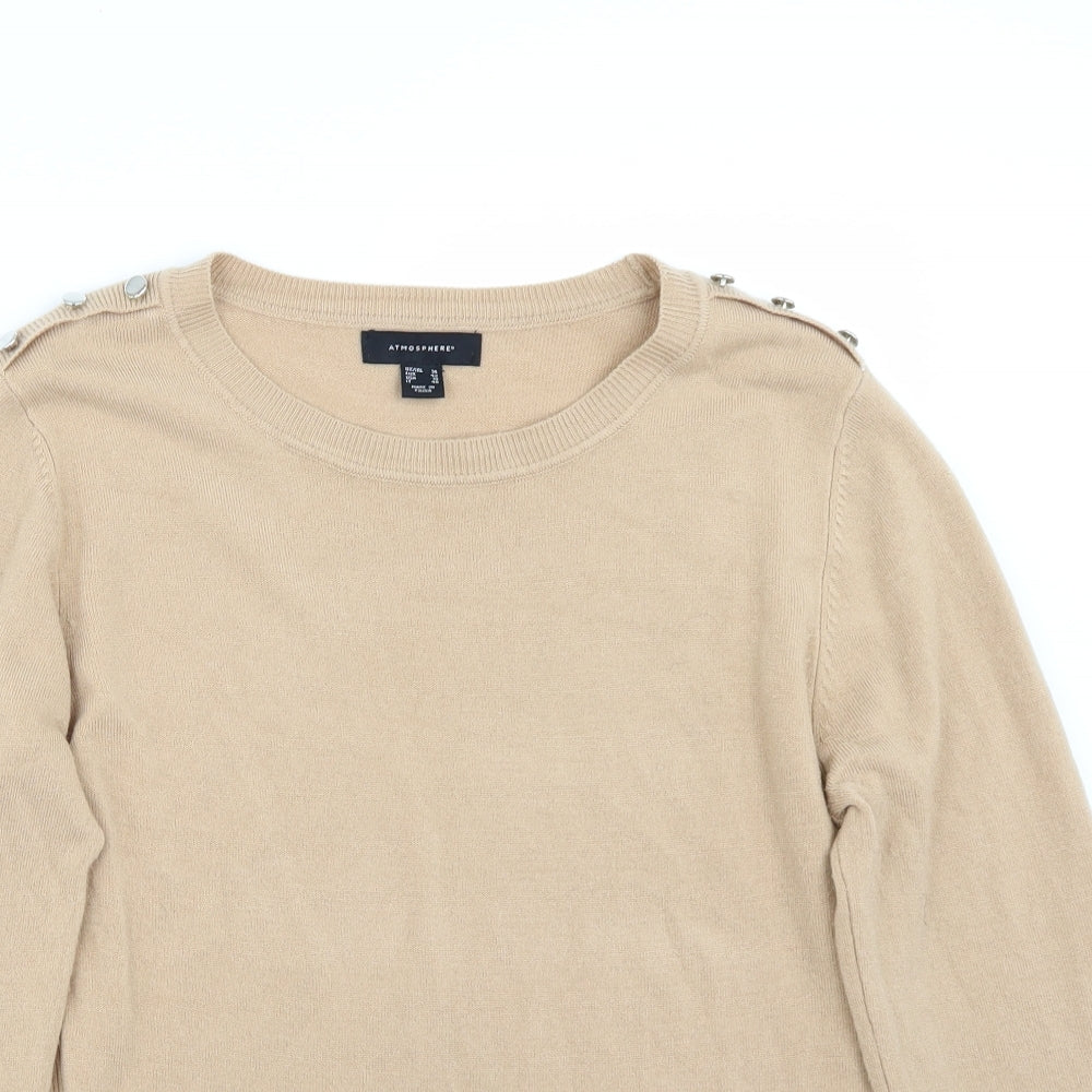 Primark Womens Beige   Pullover Jumper Size 14