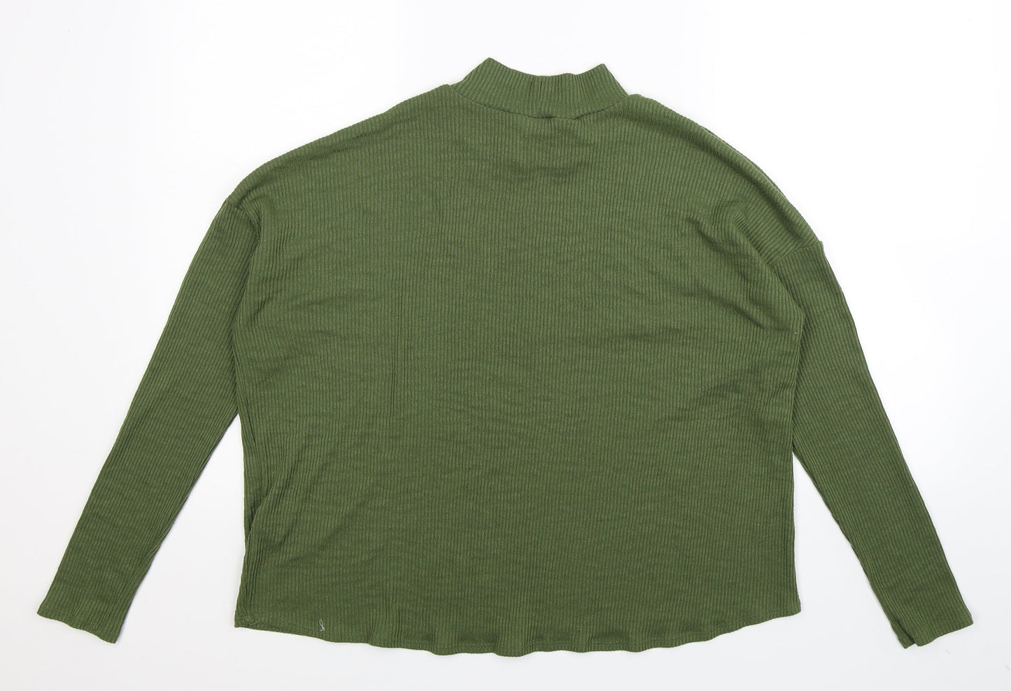 Divided Womens Green   Basic T-Shirt Size L
