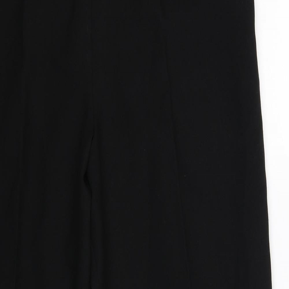 Mia Moda Womens Black   Dress Pants Trousers Size 12 L27 in