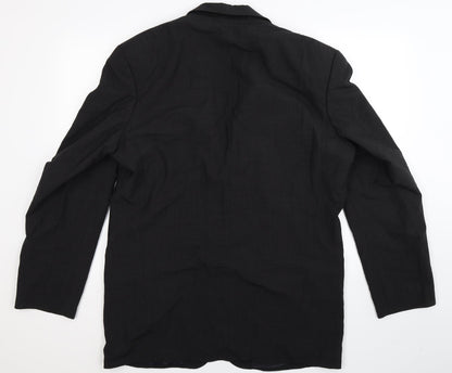 Preloved NEXT Mens Black   Jacket Suit Jacket Size 40 - Back