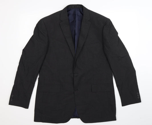 Debenhams Mens Black   Jacket Suit Jacket Size 42