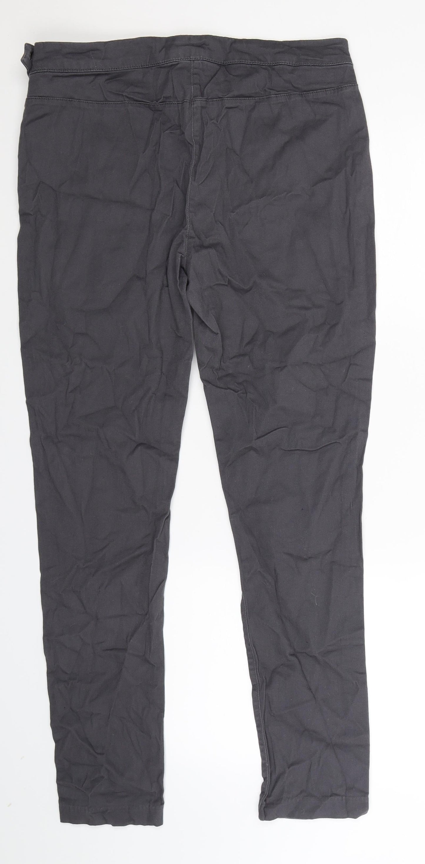 F&F Womens Grey   Trousers  Size 14 L28 in