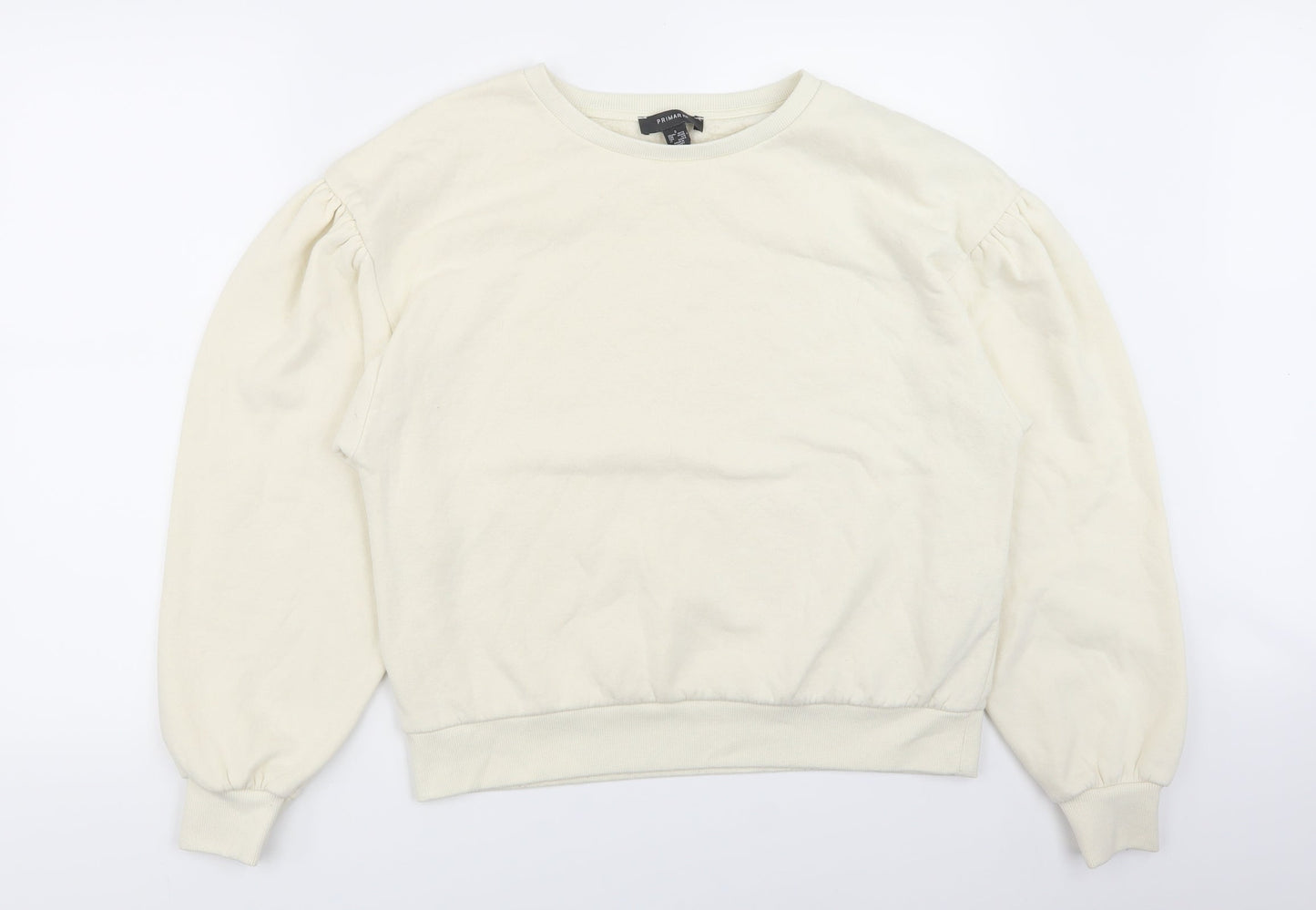 Primark Womens Ivory   Pullover Jumper Size 10