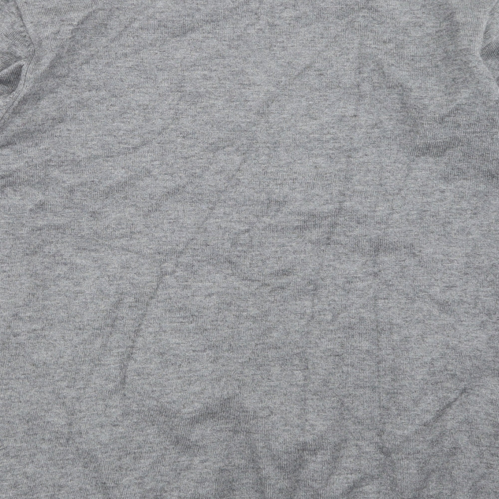 PARAMOR   Womens Grey Floral  Pullover Jumper Size XL