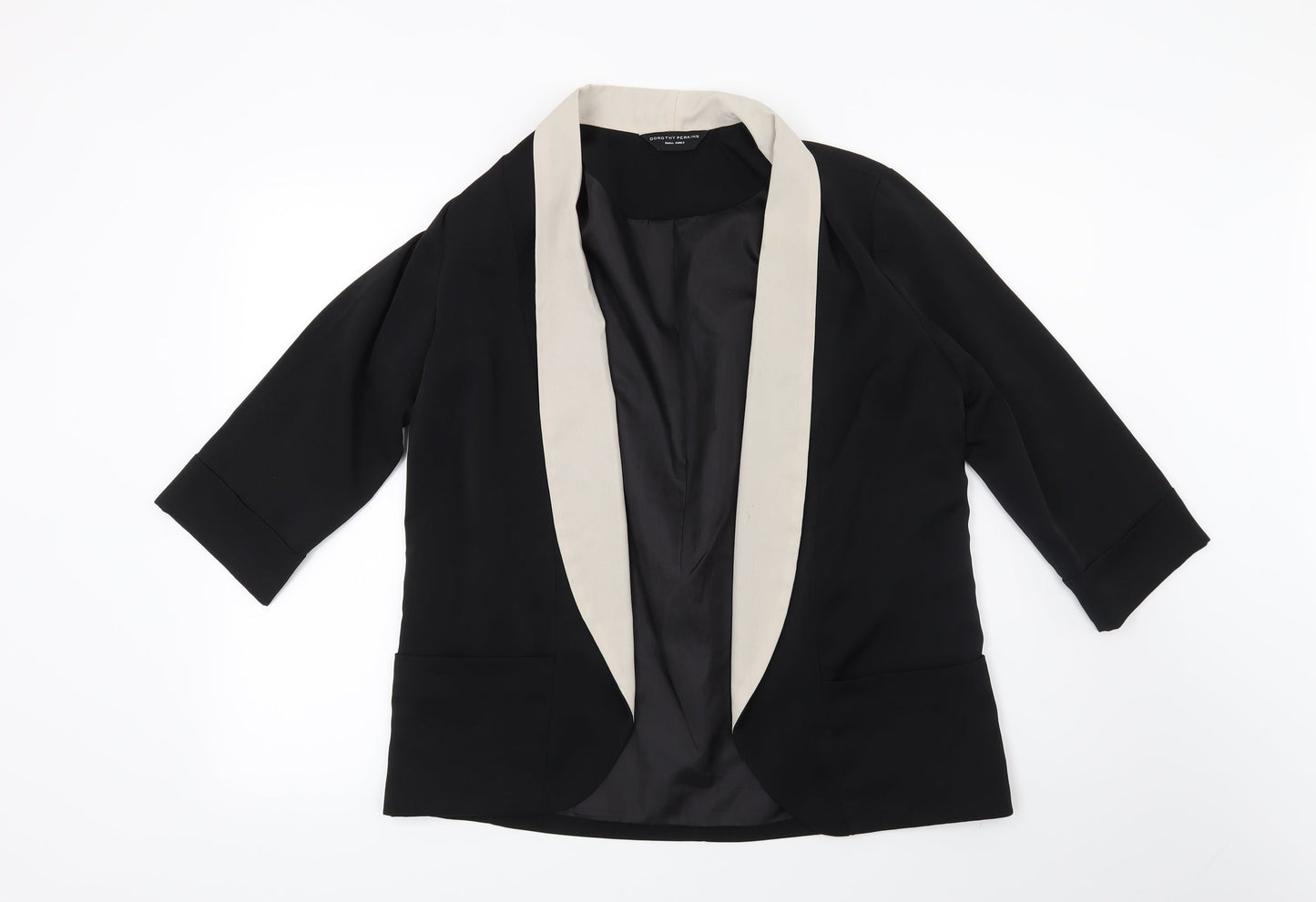 Dorothy Perkins Womens Black   Jacket Blazer Size S