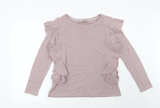 NEXT Womens Purple   Pullover Sweatshirt Size 10