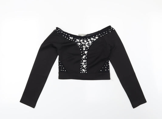 ASOS Womens Black   Basic Blouse Size 10
