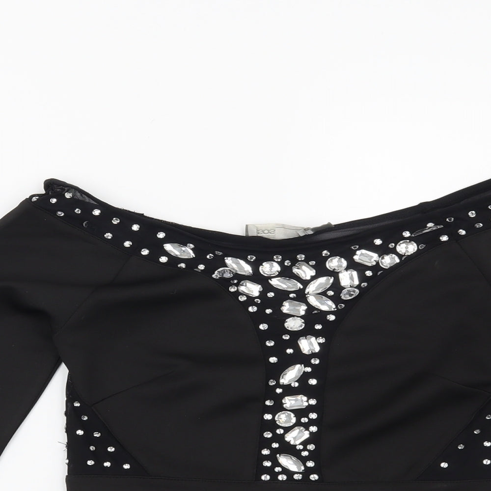ASOS Womens Black   Basic Blouse Size 10