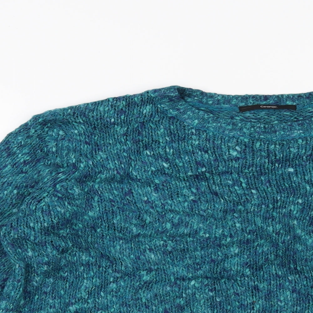 George Womens Blue   Pullover Jumper Size 16