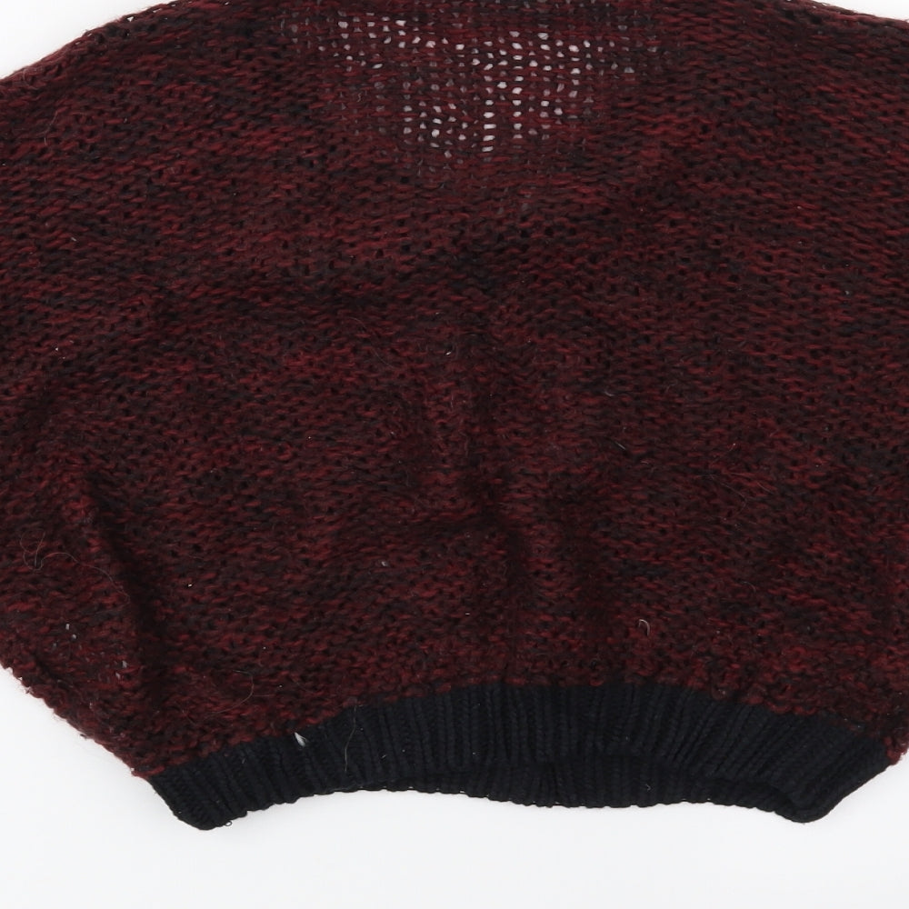 Goldigga Womens Red   Pullover Jumper Size 8