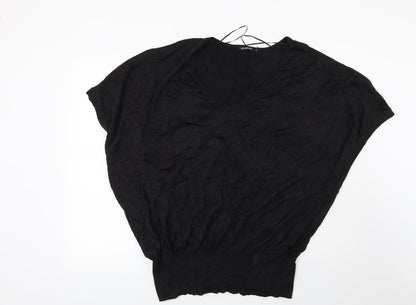 Preloved Atmosphere Womens Black   Pullover Jumper Size 18 - Front