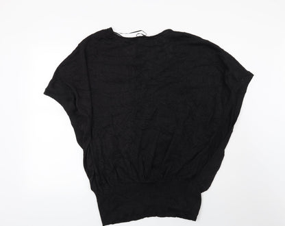 Preloved Atmosphere Womens Black   Pullover Jumper Size 18 - Back