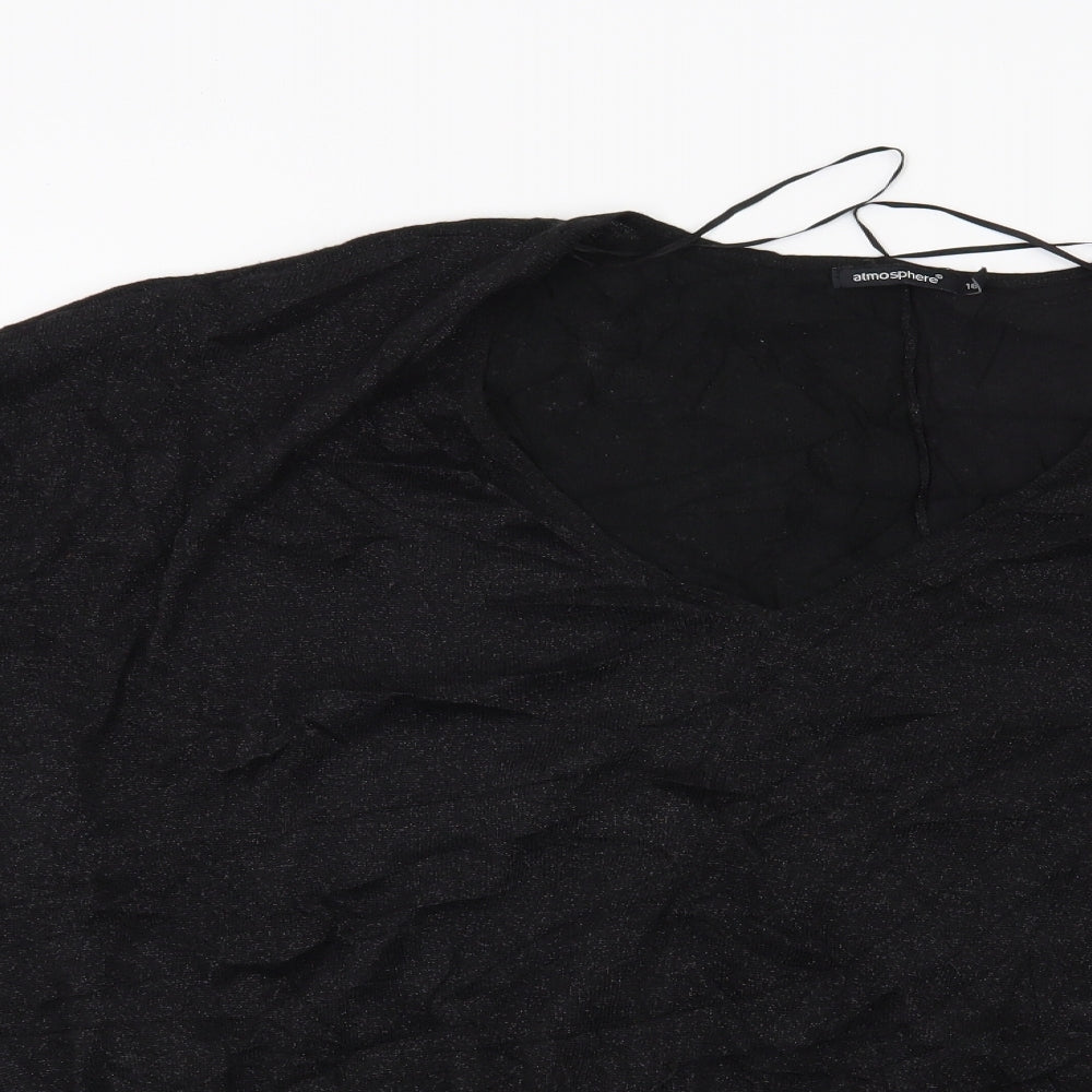 Atmosphere Womens Black   Pullover Jumper Size 18